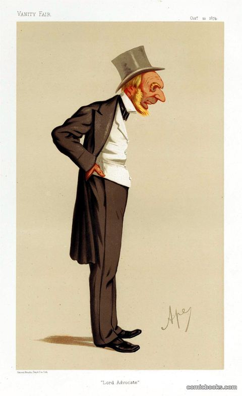 'Lord Advocate' — Edward Strathearn Gordon