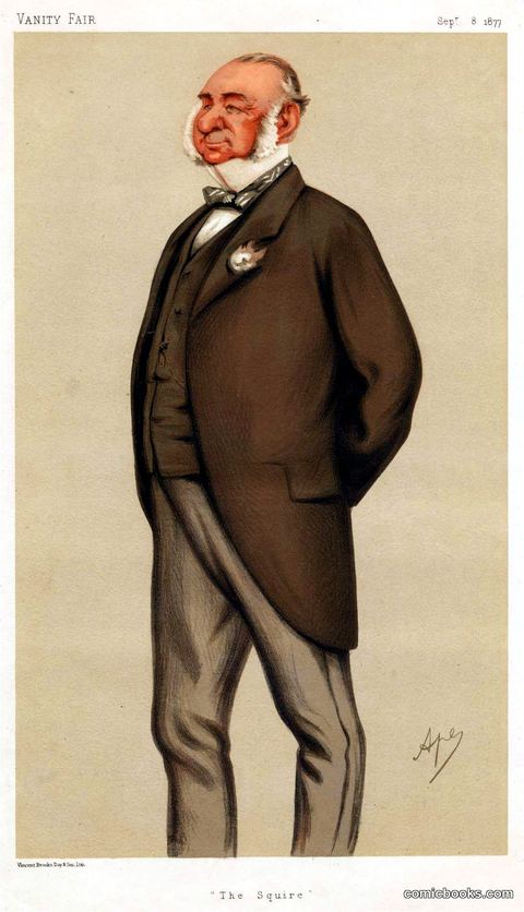 'The Squire' — Mr Henry Villebois