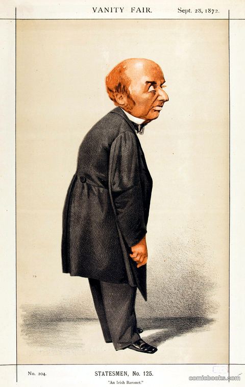 Colman O'Loghlen, 'An Irish Baronet' — Vanity Fair, 28 September 1872