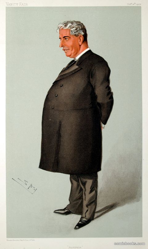 Edmund Barton, 'Australia' — Vanity Fair, 1902