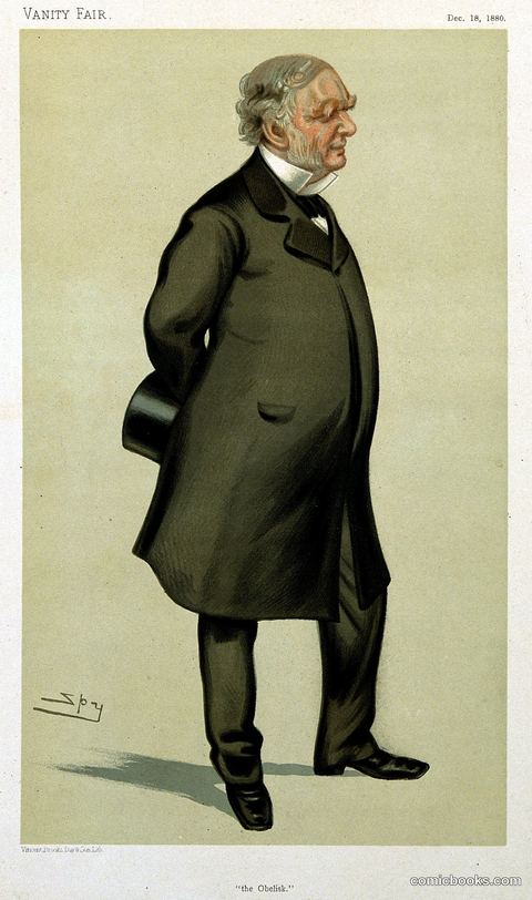 Erasmus Wilson ('the Obelisk'), Vanity Fair, 18 December 1880