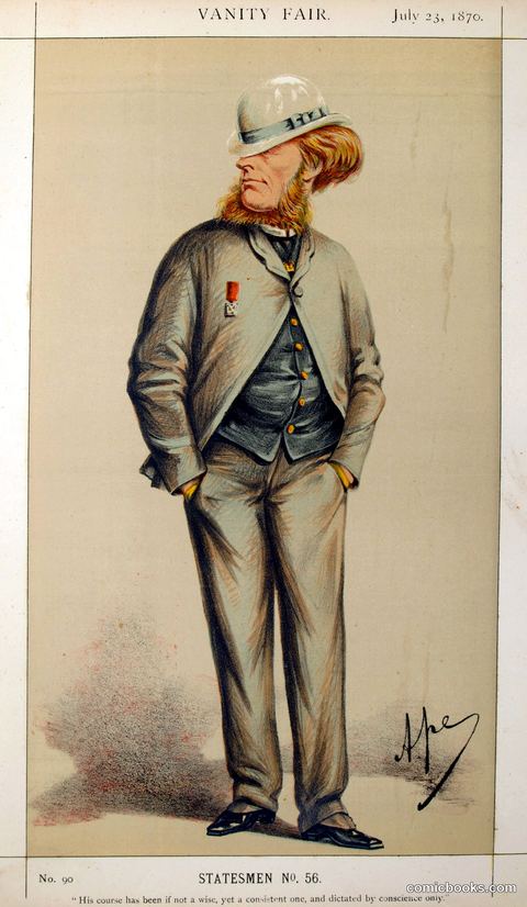 Lord Elcho (Francis Richard Charteris), Statesmen No. 56