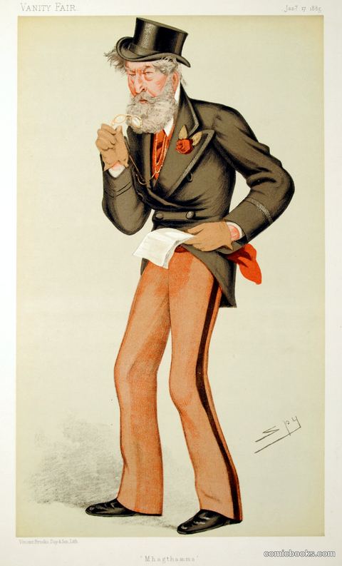 James Patrick Mahon ('The O'Gorman Mahon'), Vanity Fair, 17 January 1885
