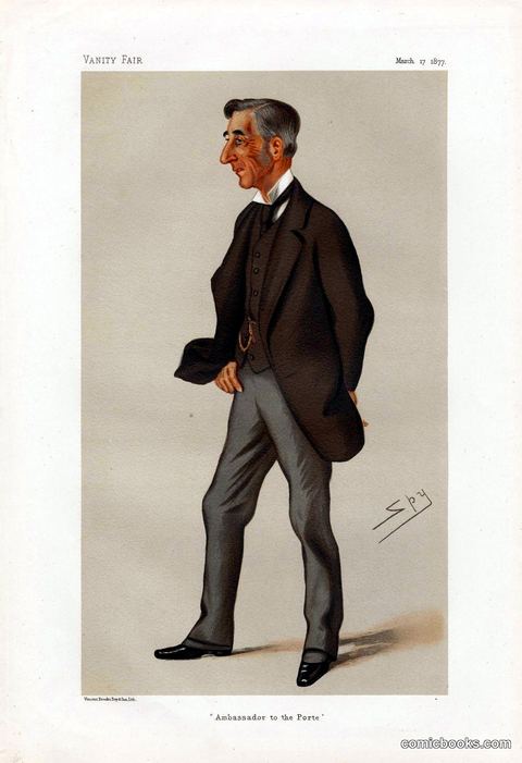 Leslie Ward ('Spy') — 'Ambassador to the Porte': Sir Henry George Elliot