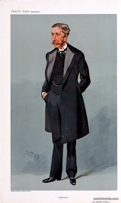 Leslie Ward ('Spy') — 'Diplomacy': Sir Nicholas O'Conor