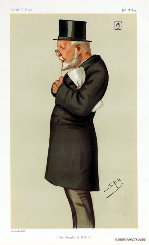 'The Knight of Malta' — George Bowyer