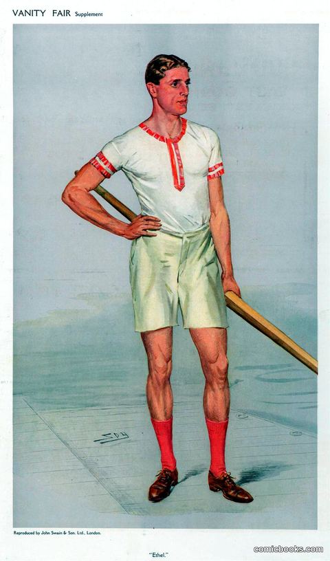 Leslie Ward ('Spy'), 'Ethel' — Mr Raymond Broadley Etherington-Smith