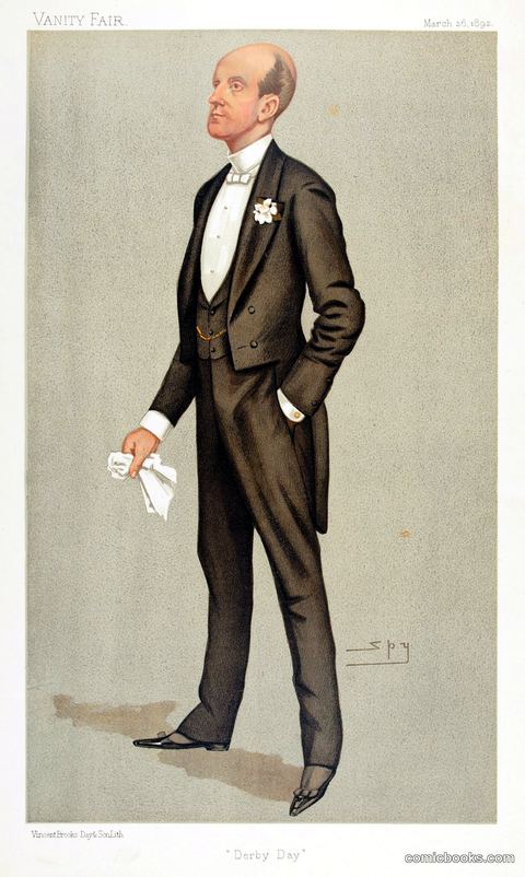 Lord Elcho ('Derby Day'), Vanity Fair, 26 March 1892
