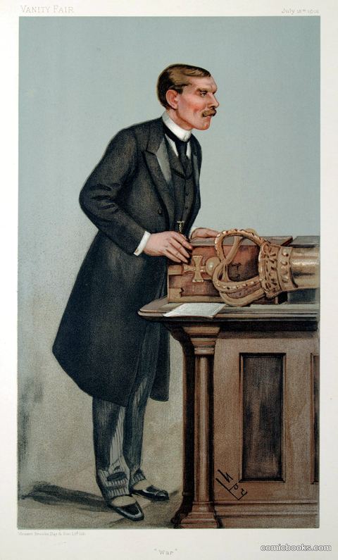 St John Brodrick, 'War' — Vanity Fair, 18 July 1901