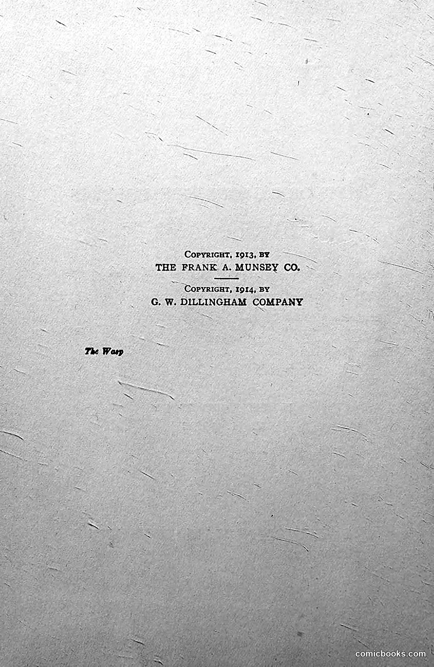 The Wasp — 1913 — page 5 of 364