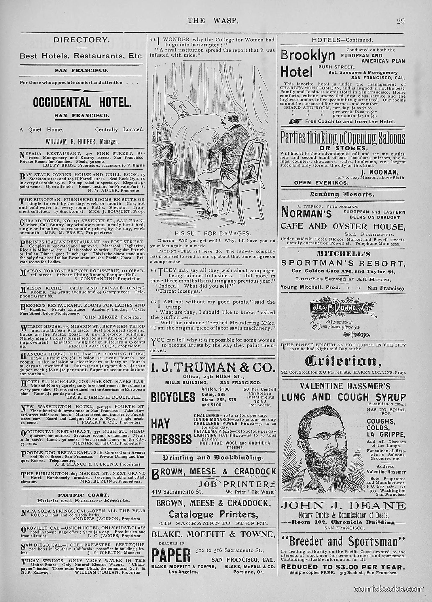 The Wasp — 1896 — page 1038 of 1082