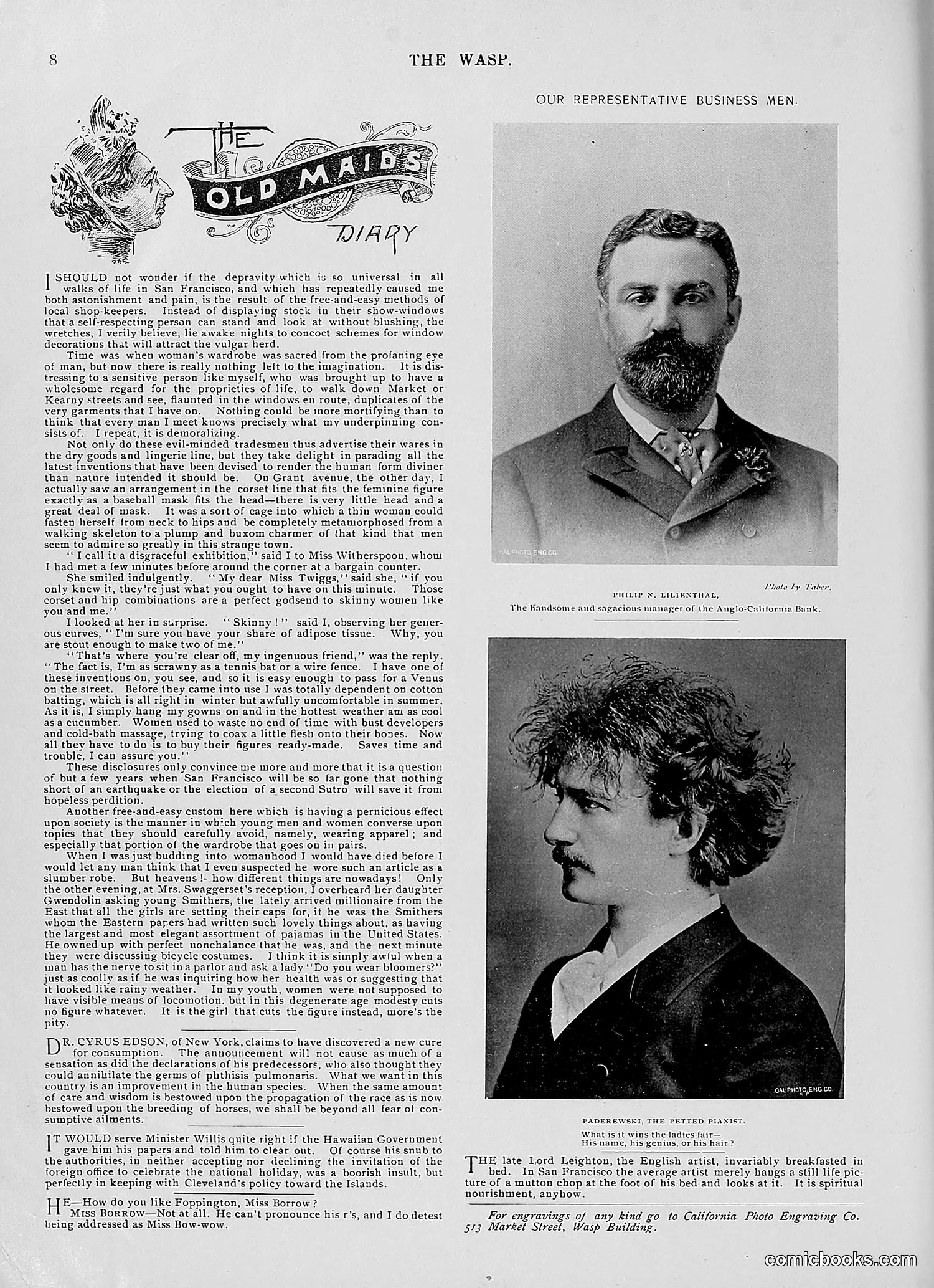 The Wasp — 1896 — page 137 of 1082