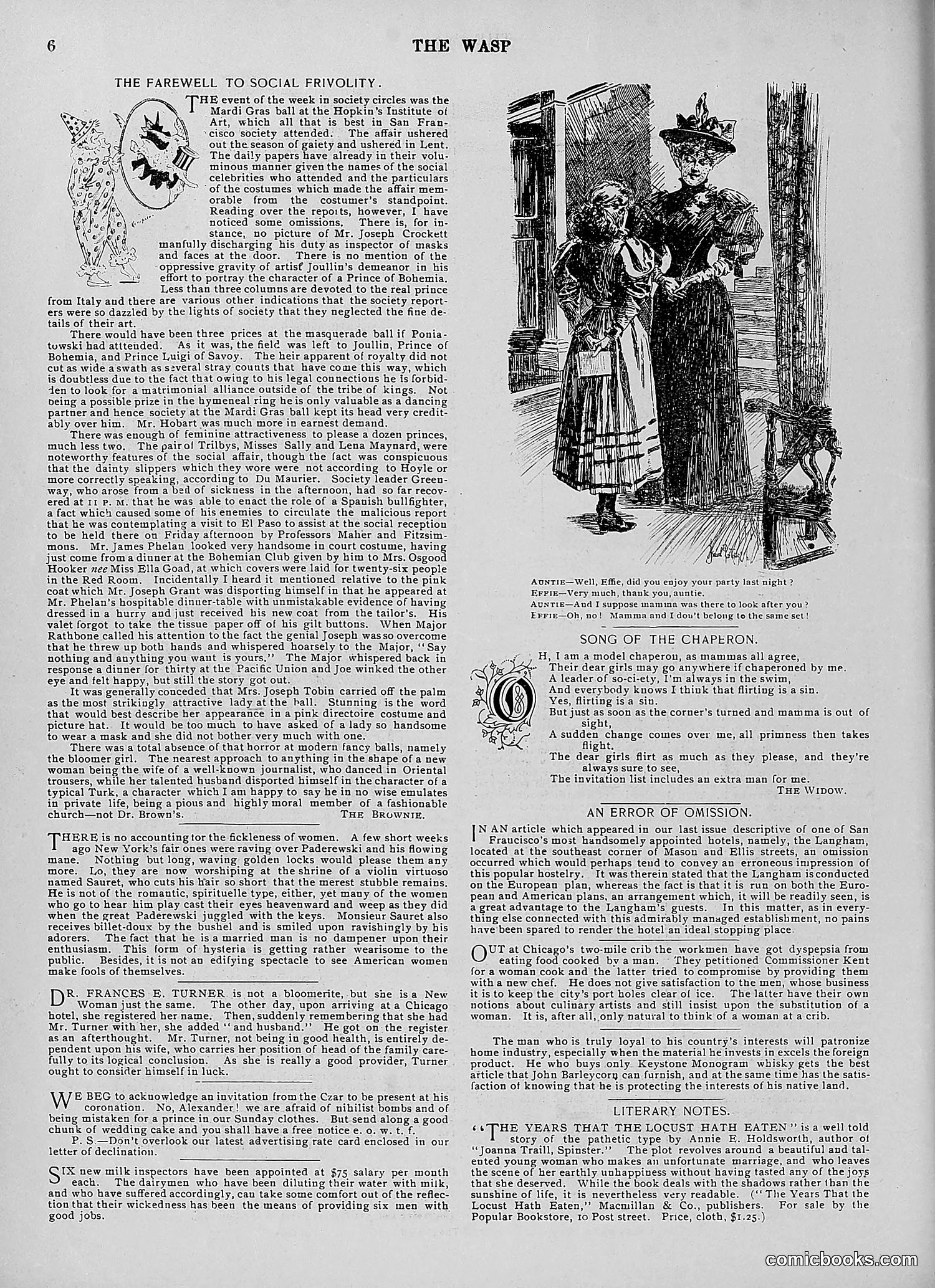The Wasp — 1896 — page 155 of 1082