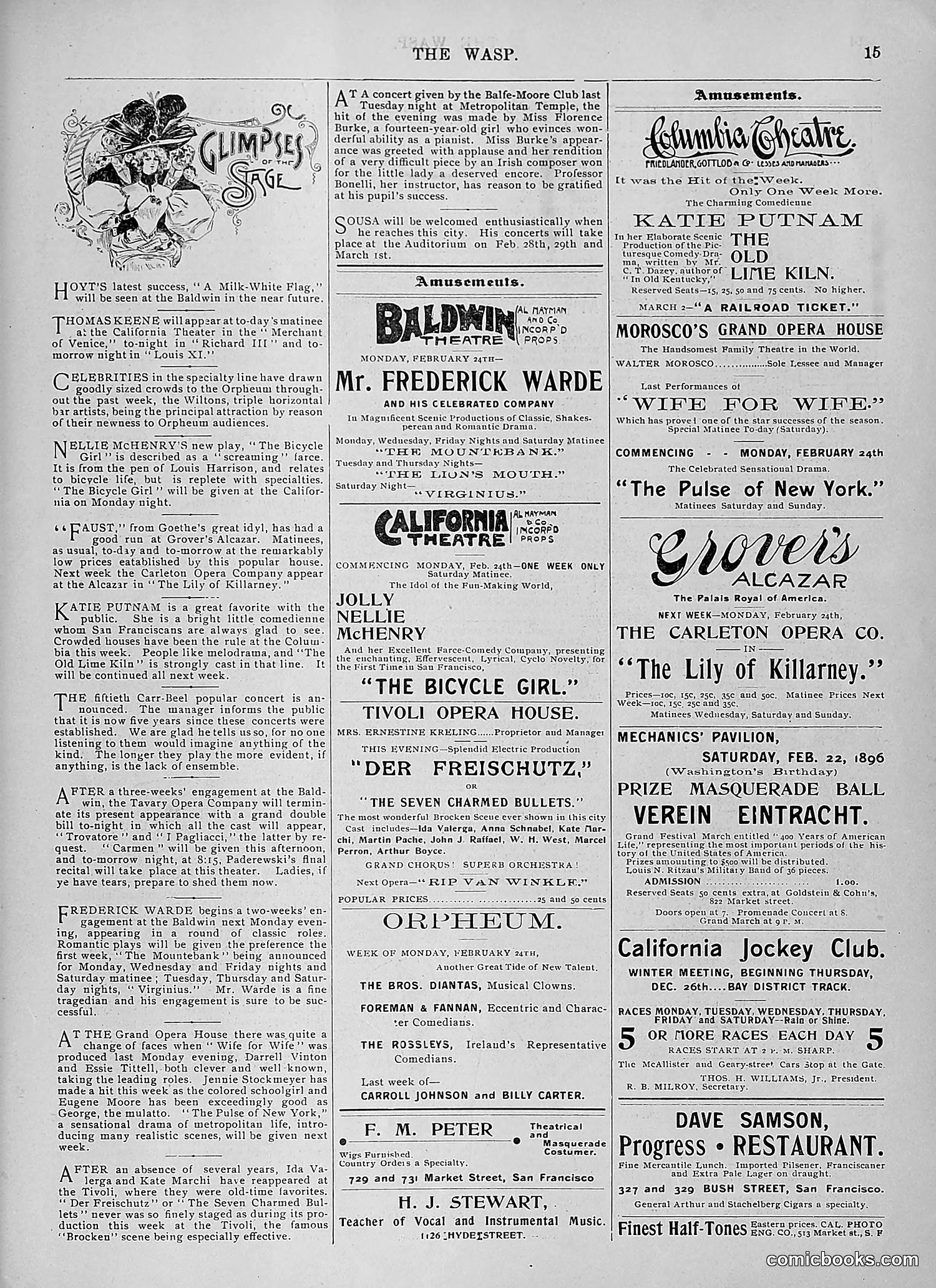 The Wasp — 1896 — page 164 of 1082