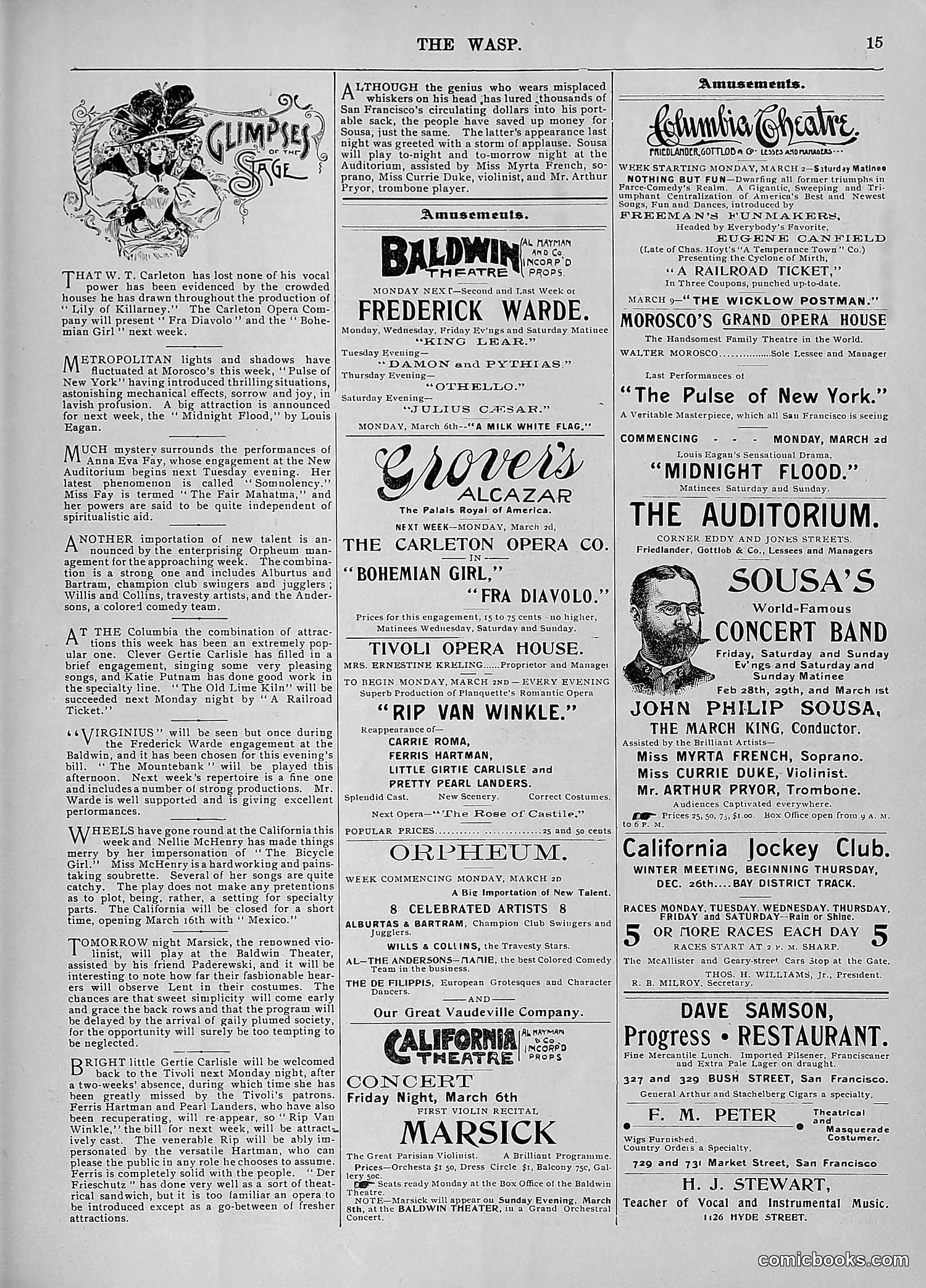 The Wasp — 1896 — page 184 of 1082