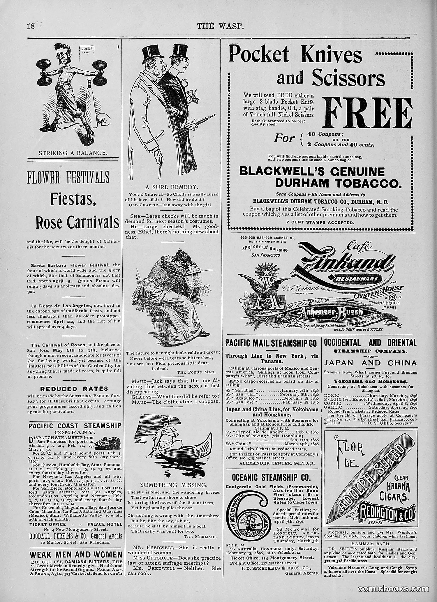 The Wasp — 1896 — page 187 of 1082