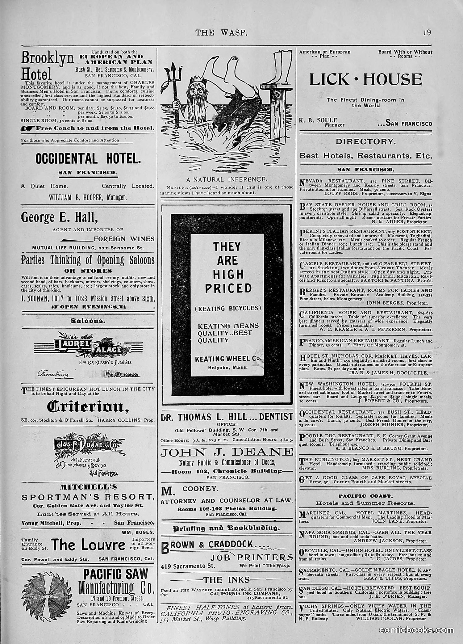 The Wasp — 1896 — page 188 of 1082