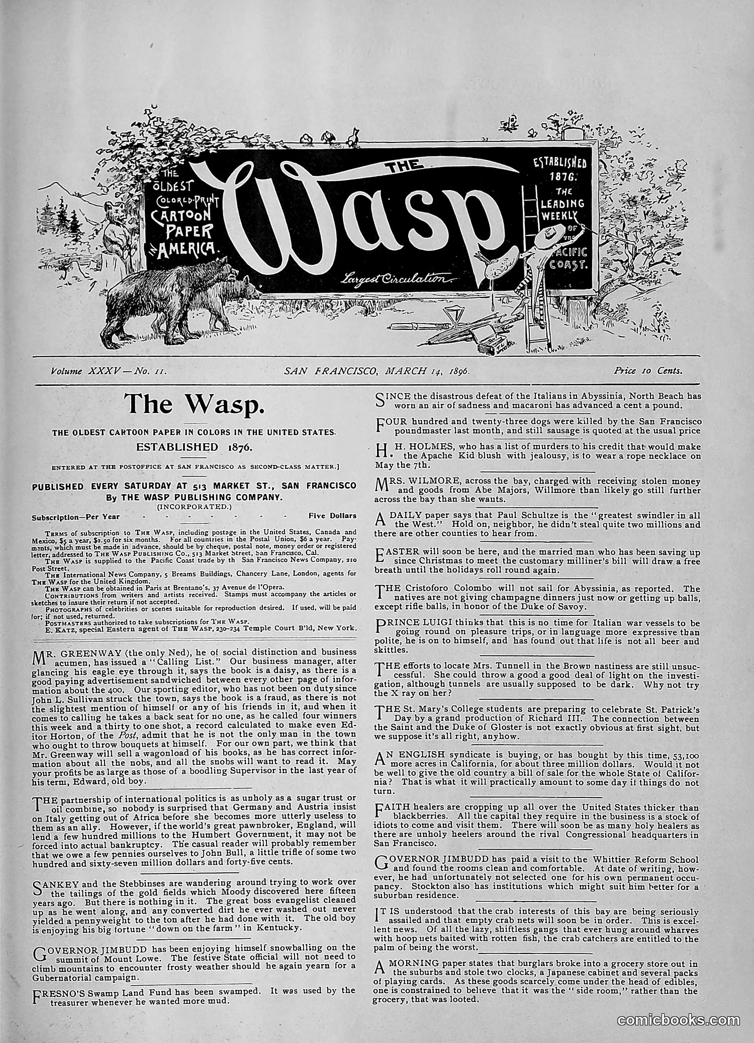 The Wasp — 1896 — page 216 of 1082