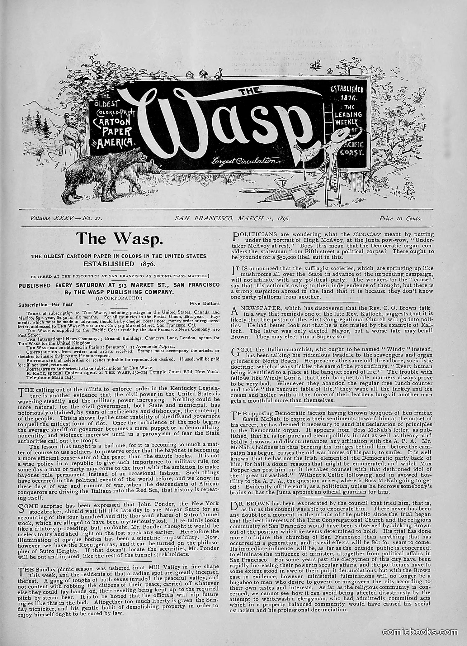 The Wasp — 1896 — page 236 of 1082