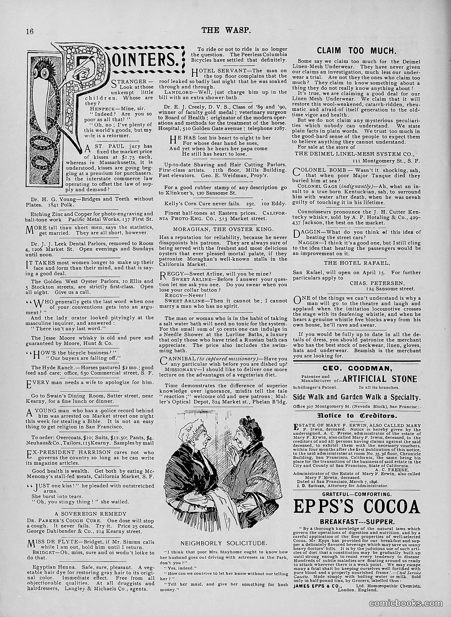 The Wasp — 1896 — page 249 of 1082