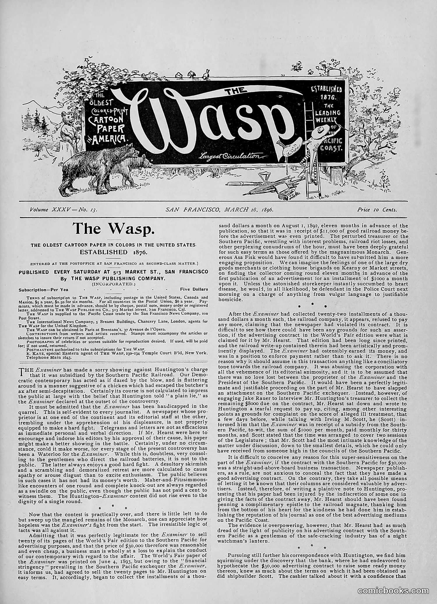 The Wasp — 1896 — page 256 of 1082