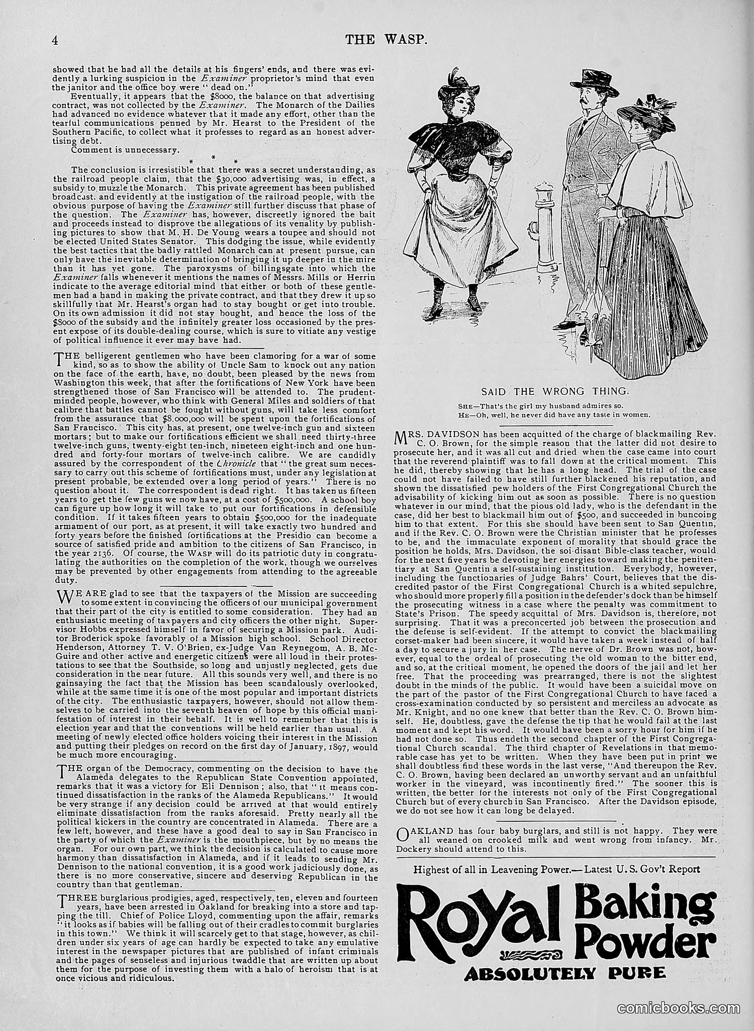 The Wasp — 1896 — page 257 of 1082