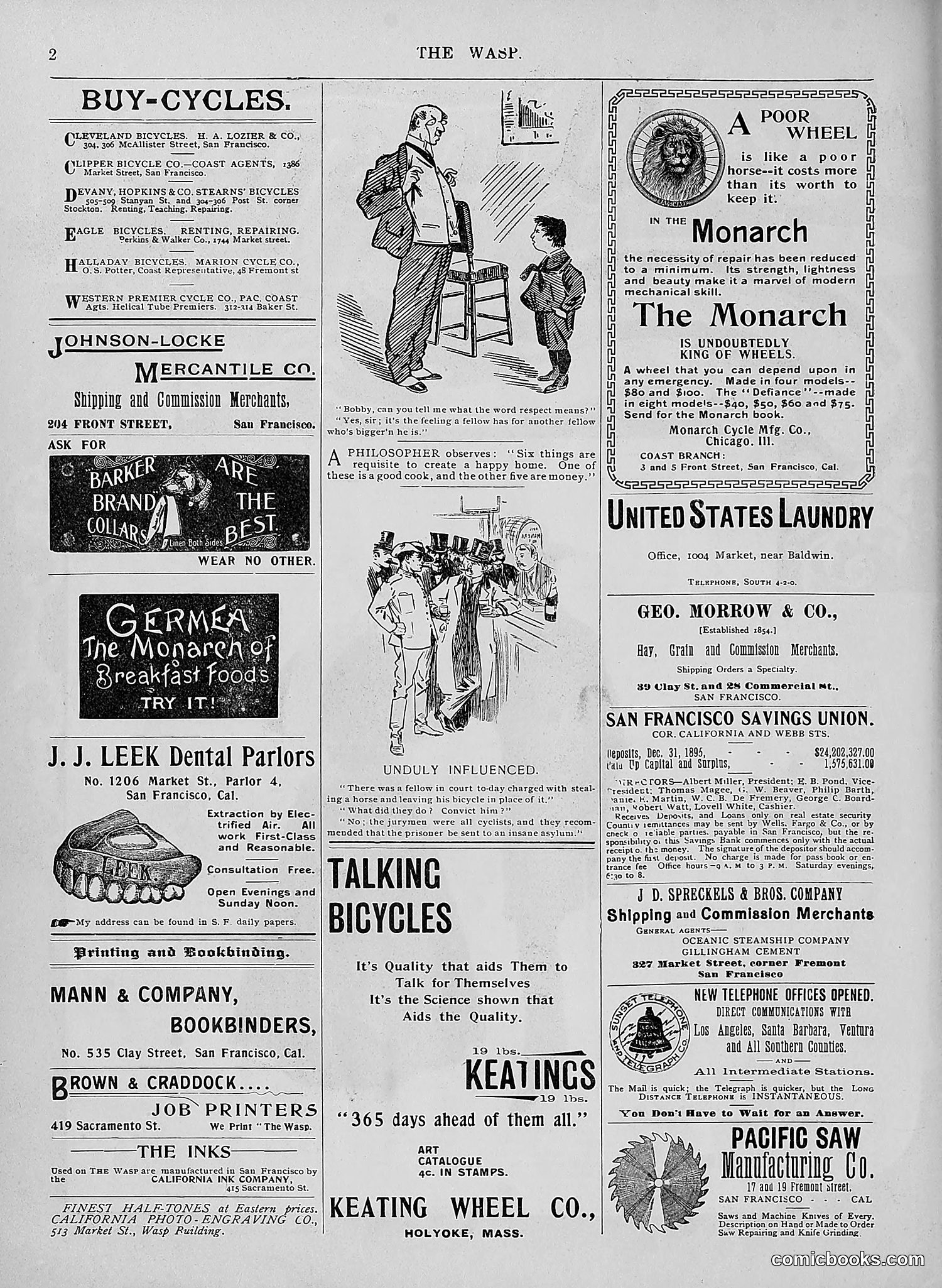 The Wasp — 1896 — page 275 of 1082