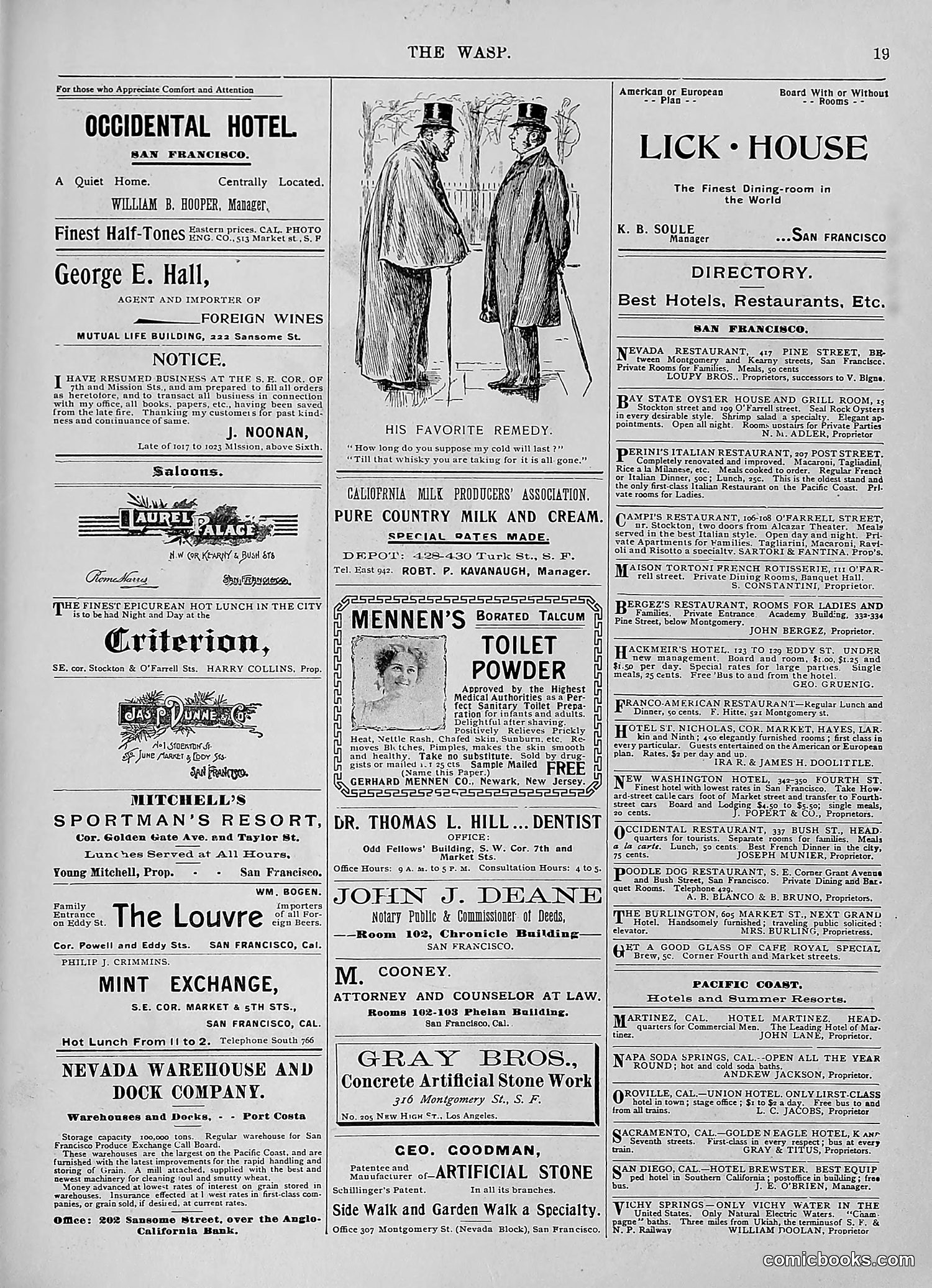 The Wasp — 1896 — page 292 of 1082