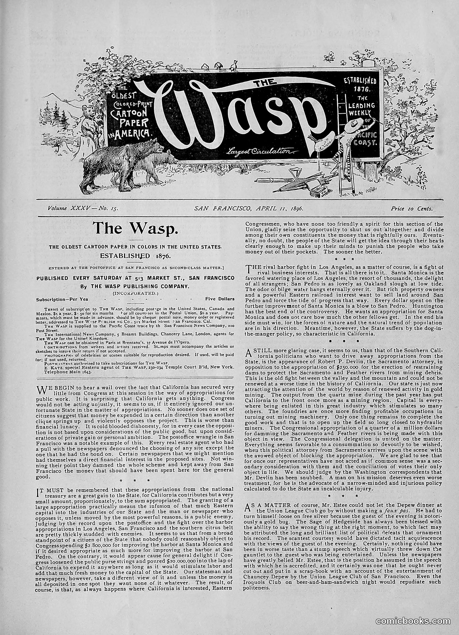 The Wasp — 1896 — page 296 of 1082