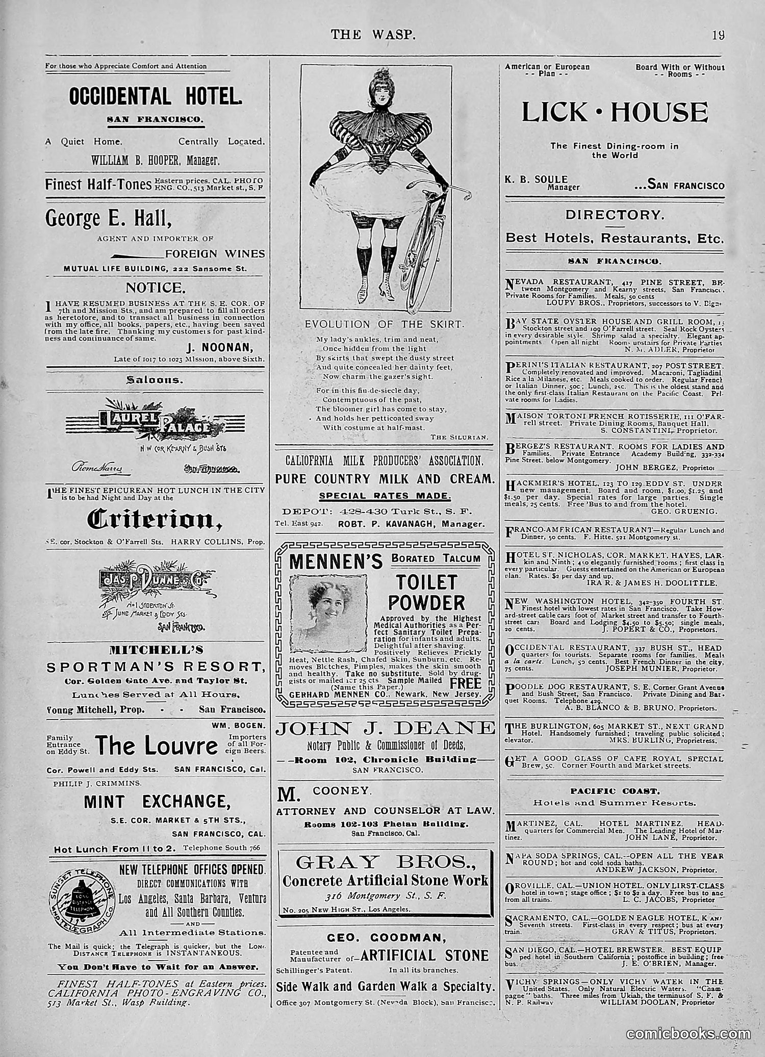 The Wasp — 1896 — page 312 of 1082