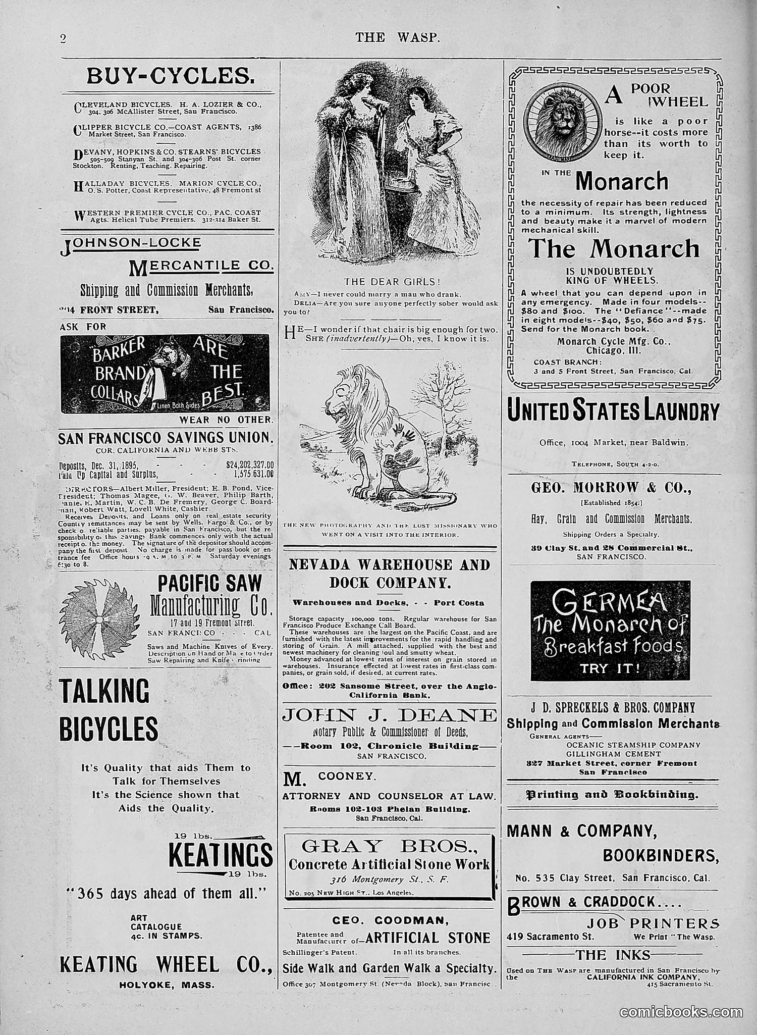 The Wasp — 1896 — page 315 of 1082