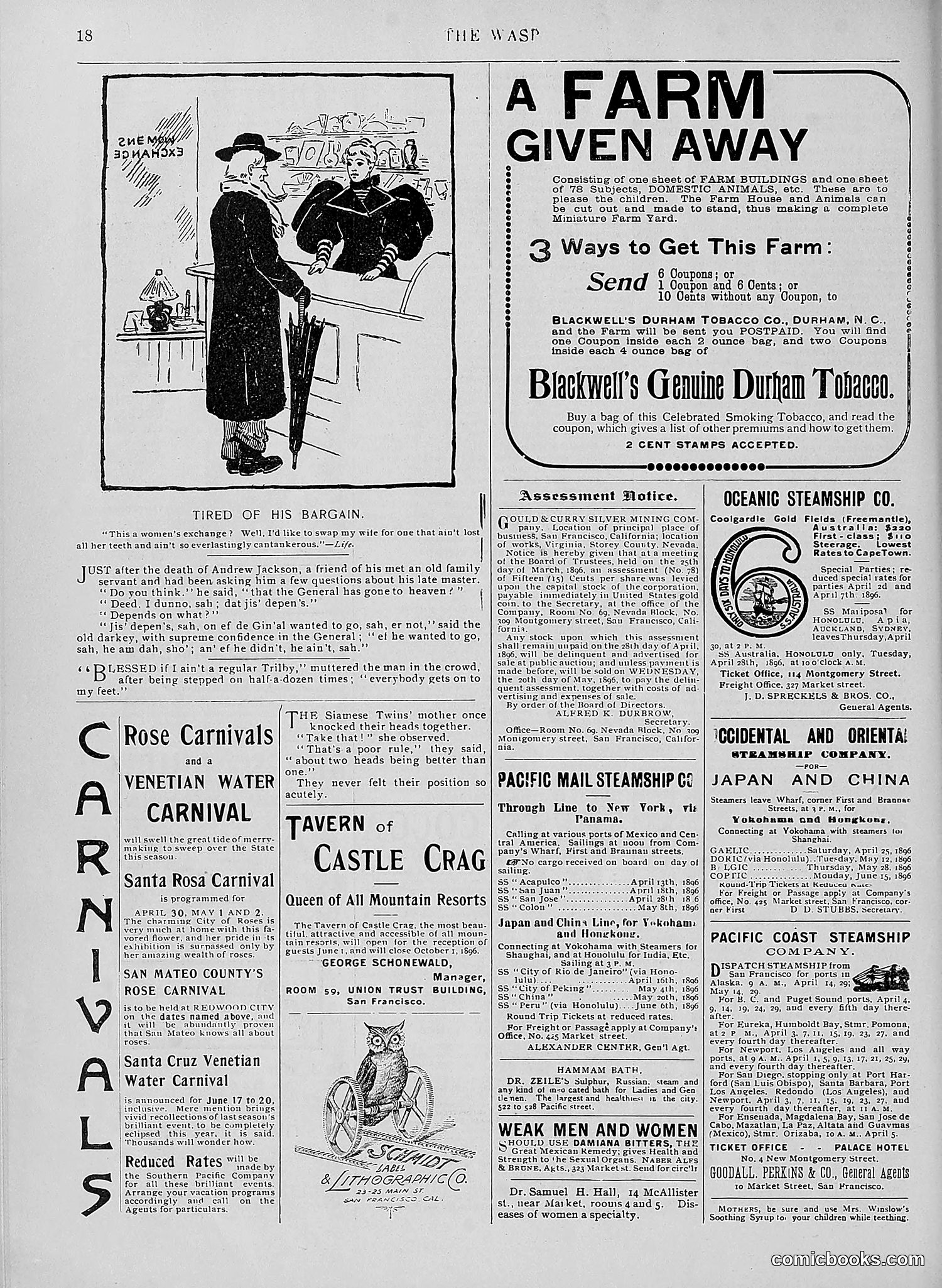 The Wasp — 1896 — page 331 of 1082