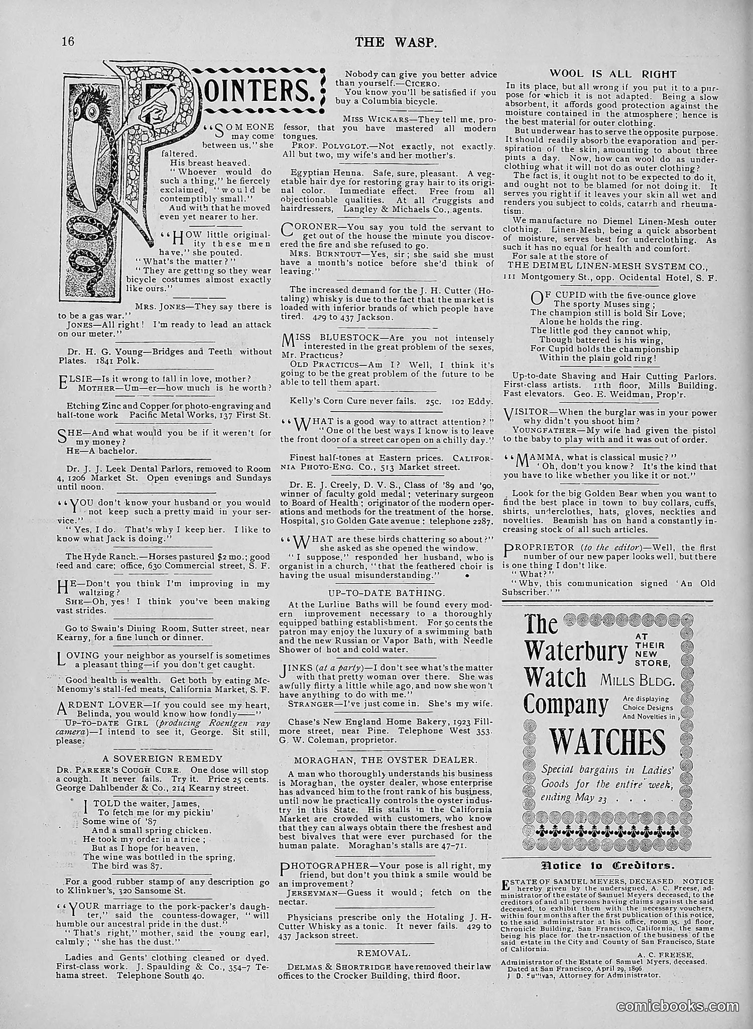The Wasp — 1896 — page 369 of 1082