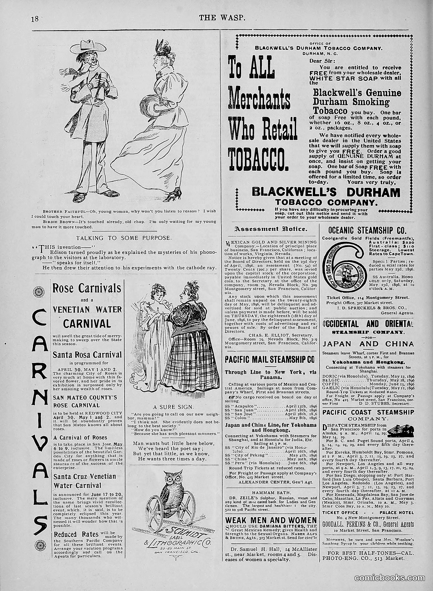 The Wasp — 1896 — page 371 of 1082