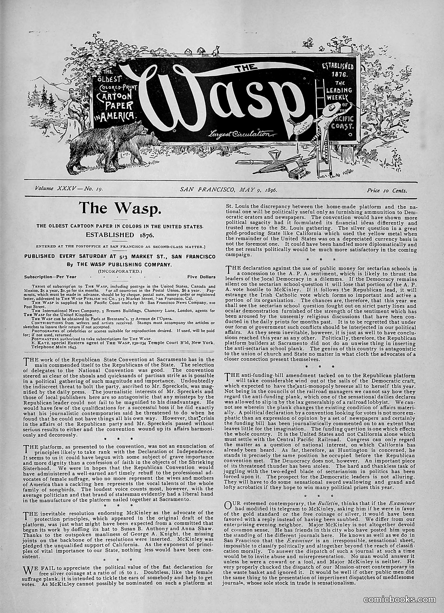 The Wasp — 1896 — page 376 of 1082