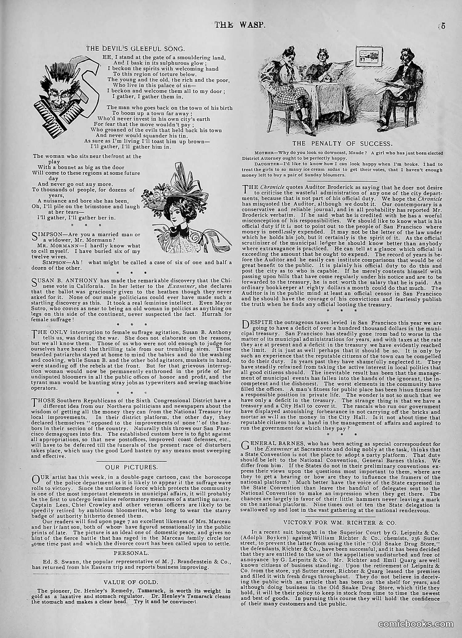 The Wasp — 1896 — page 378 of 1082