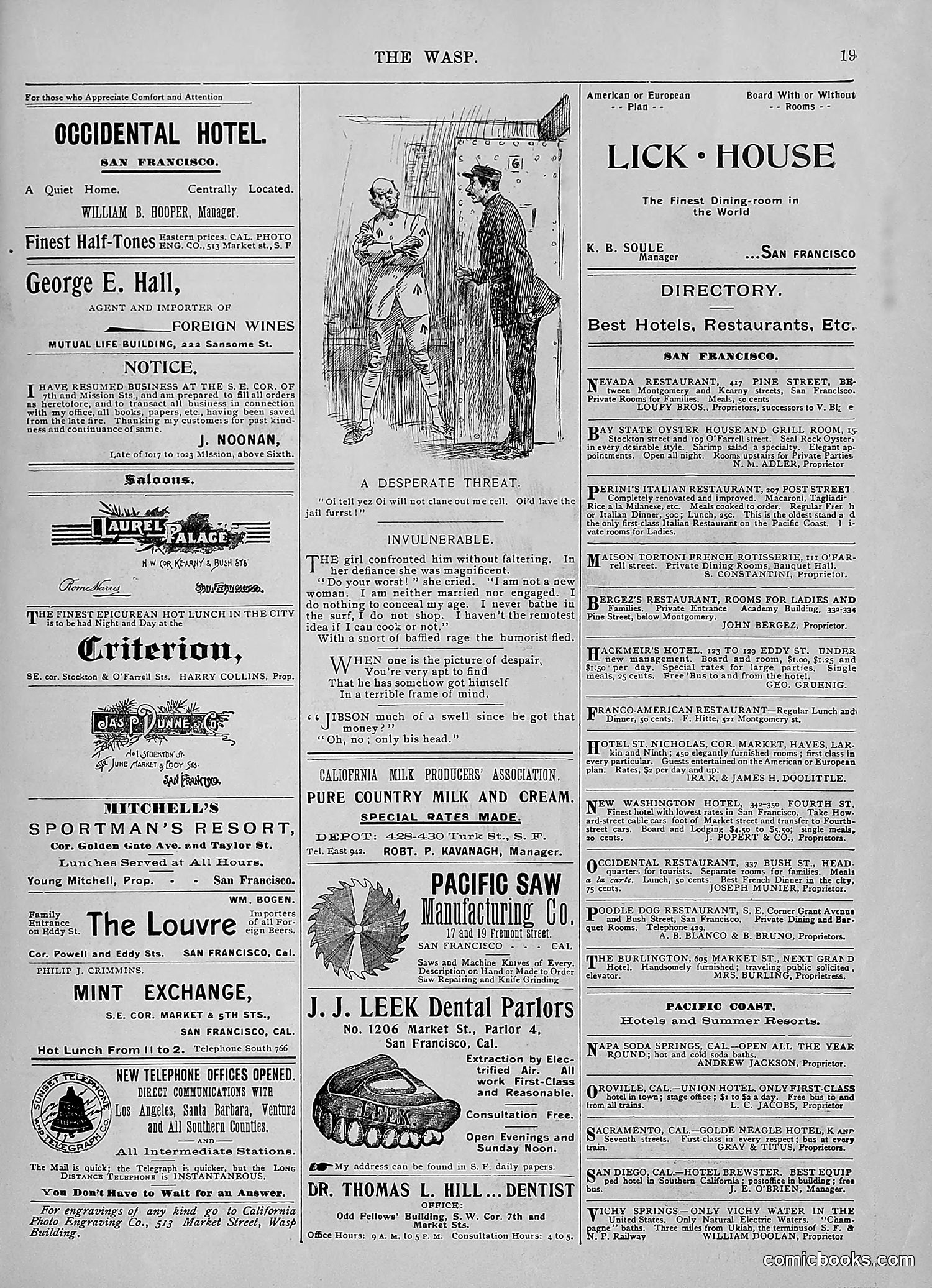 The Wasp — 1896 — page 394 of 1082