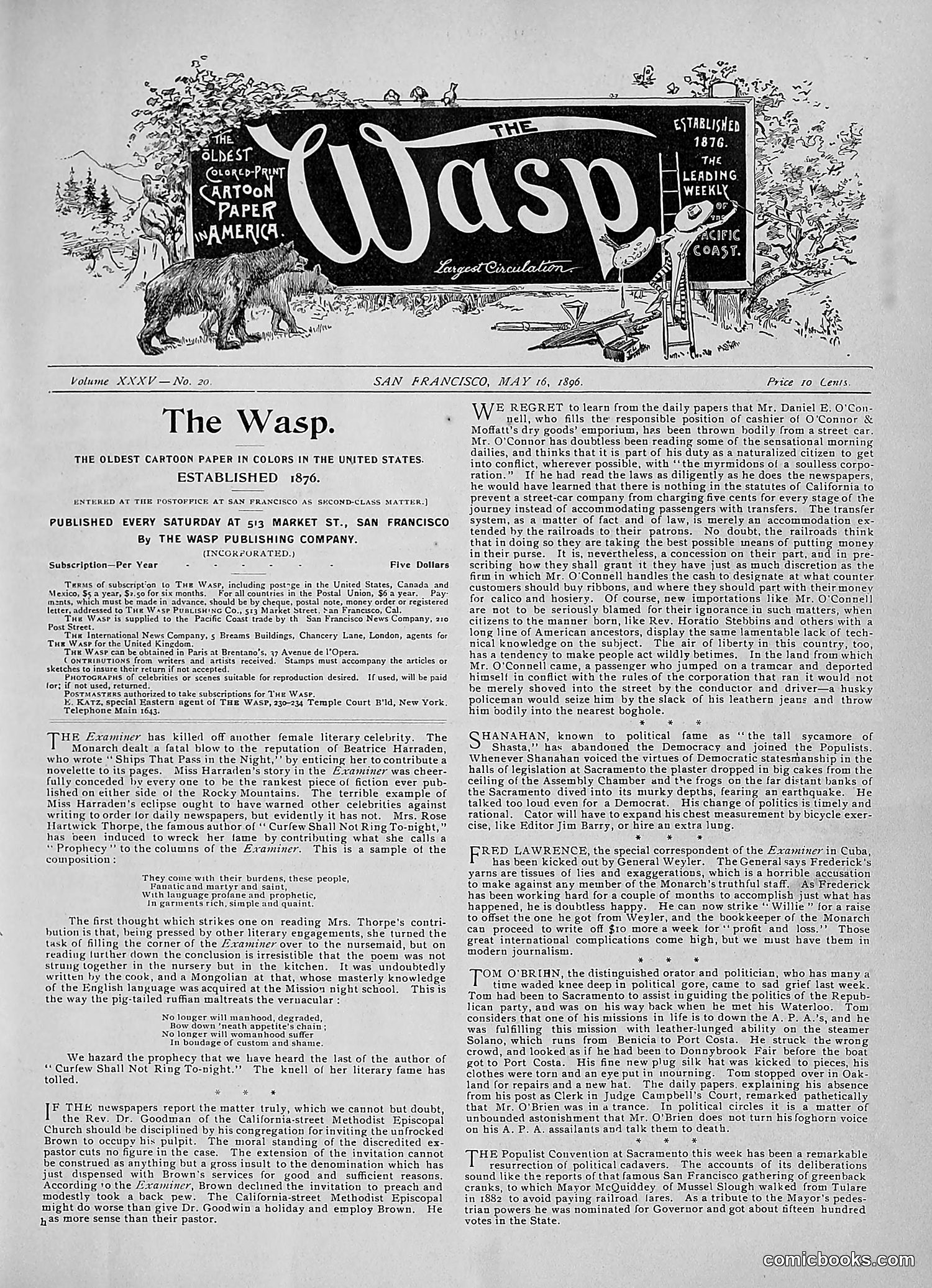 The Wasp — 1896 — page 398 of 1082