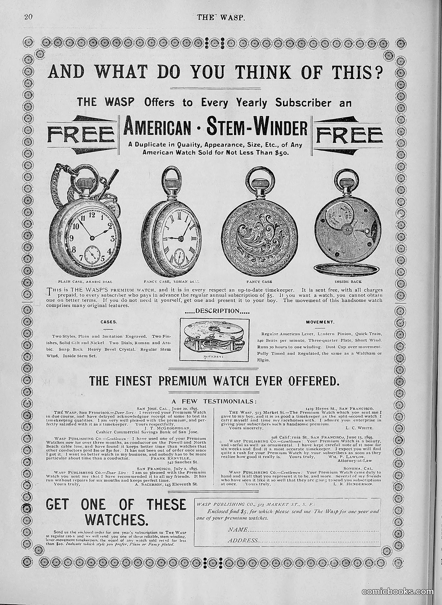 The Wasp — 1896 — page 415 of 1082