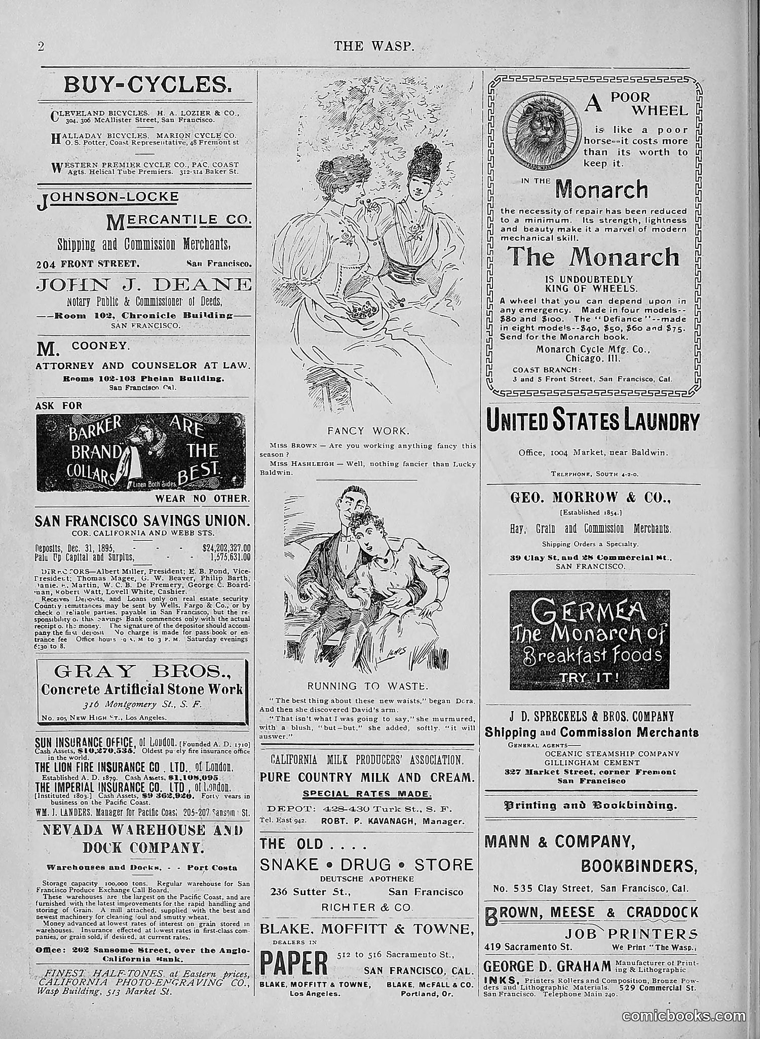 The Wasp — 1896 — page 421 of 1082