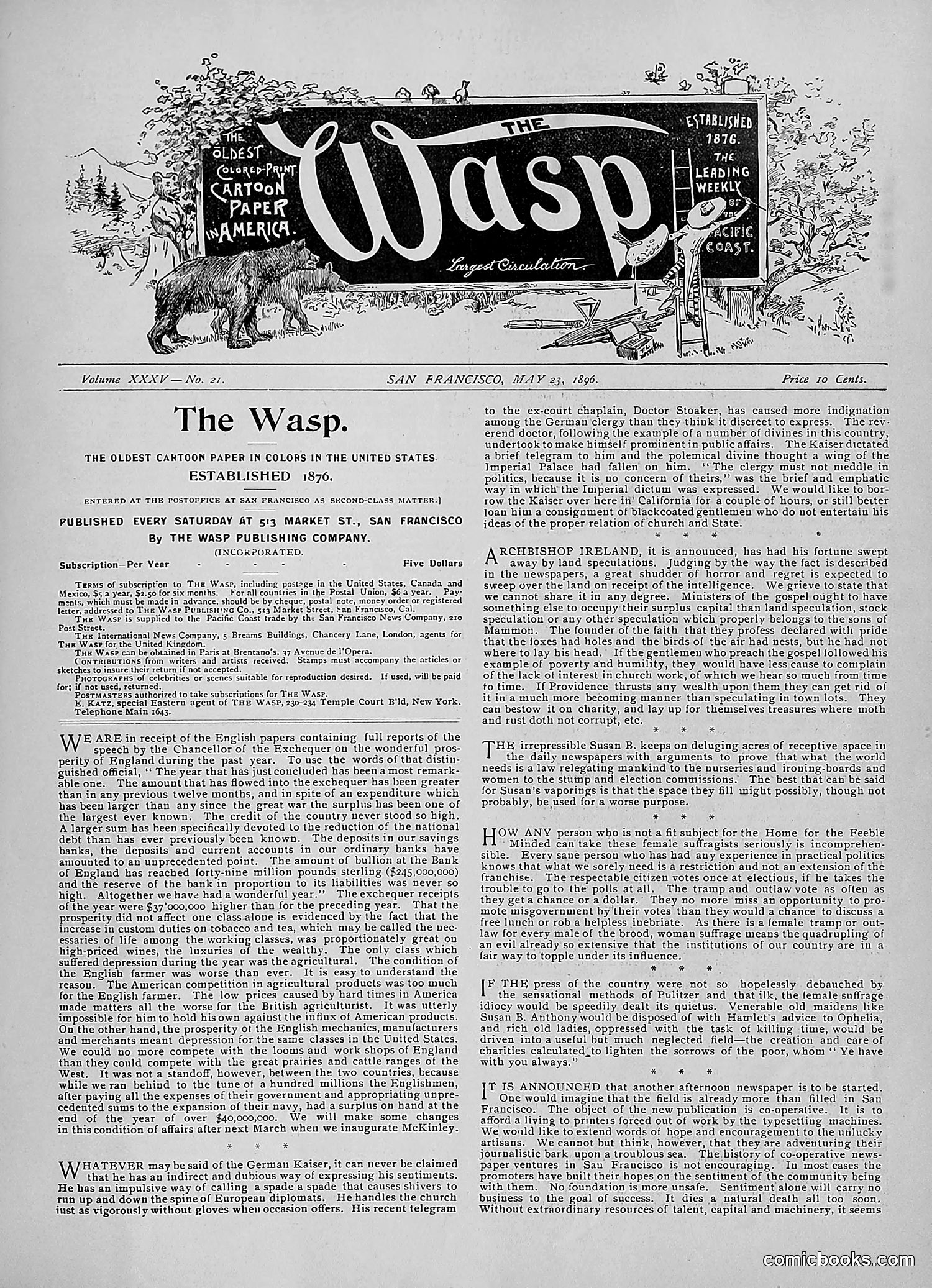 The Wasp — 1896 — page 422 of 1082