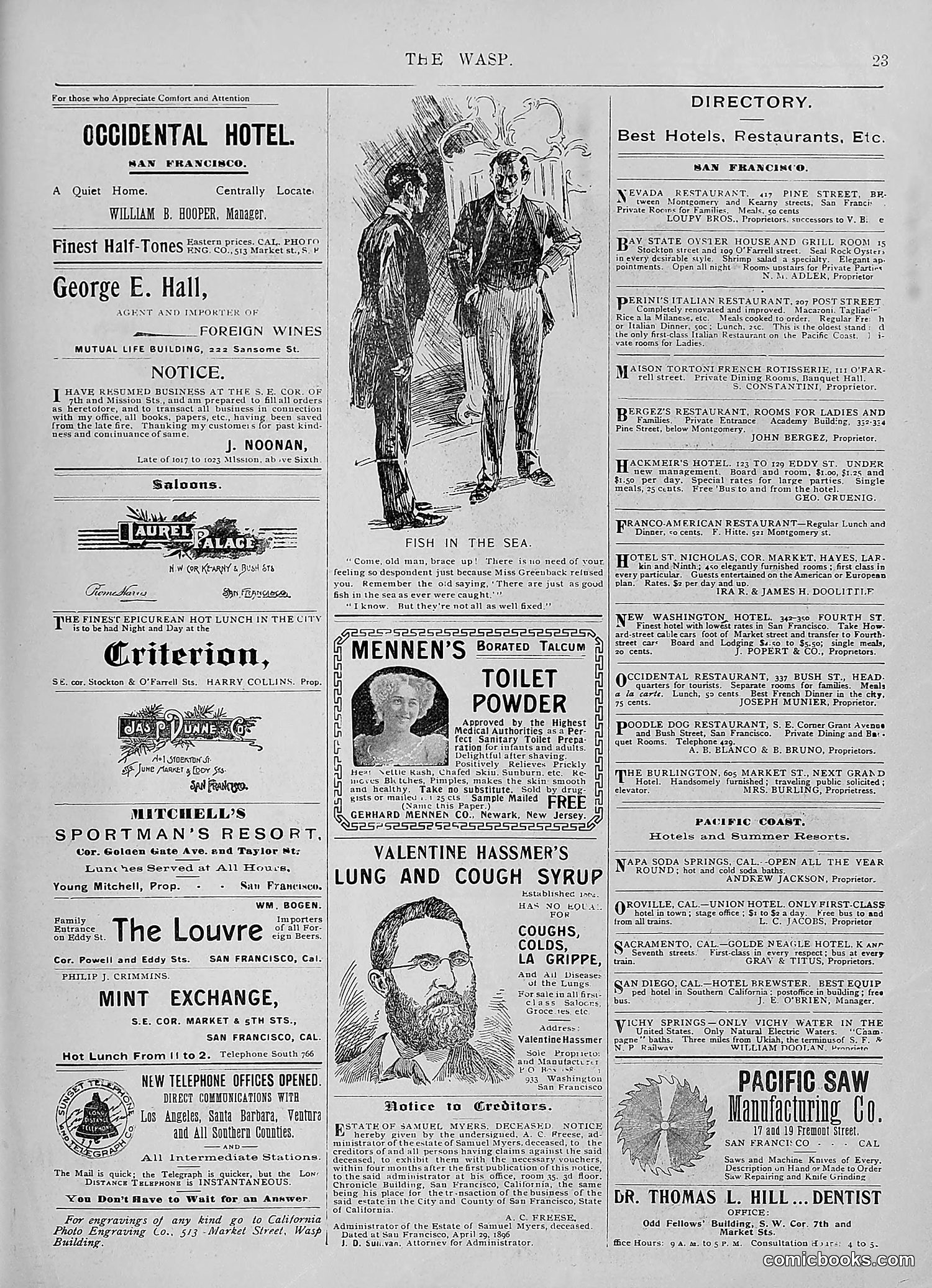 The Wasp — 1896 — page 442 of 1082