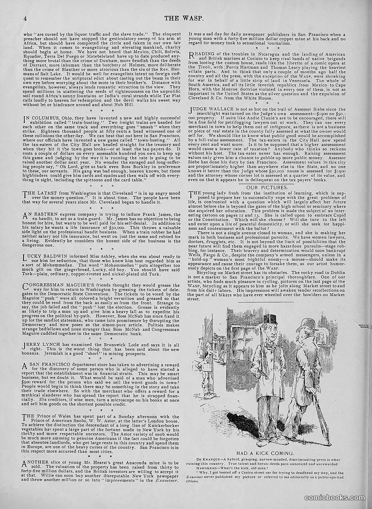 The Wasp — 1896 — page 445 of 1082