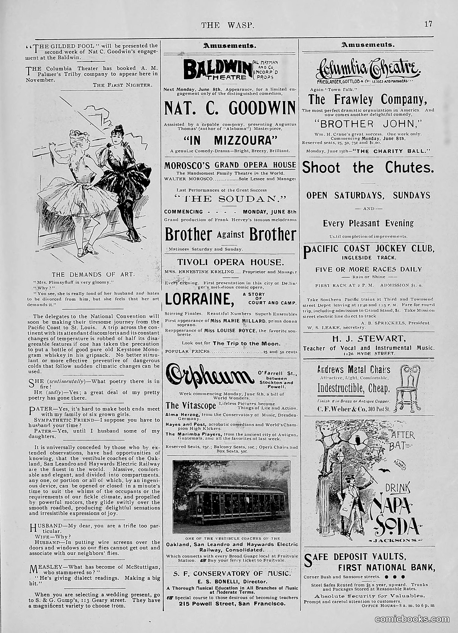 The Wasp — 1896 — page 458 of 1082