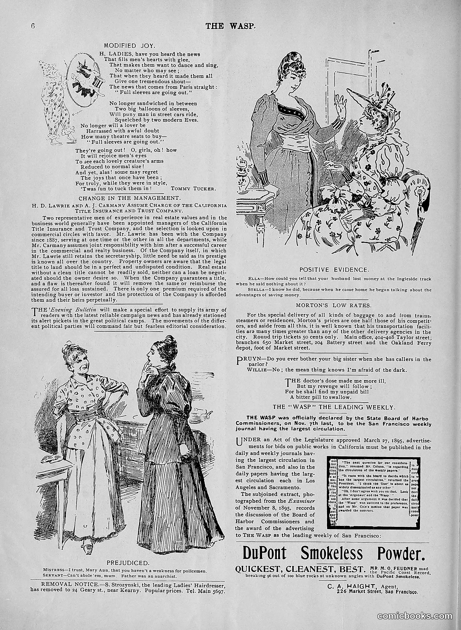 The Wasp — 1896 — page 469 of 1082