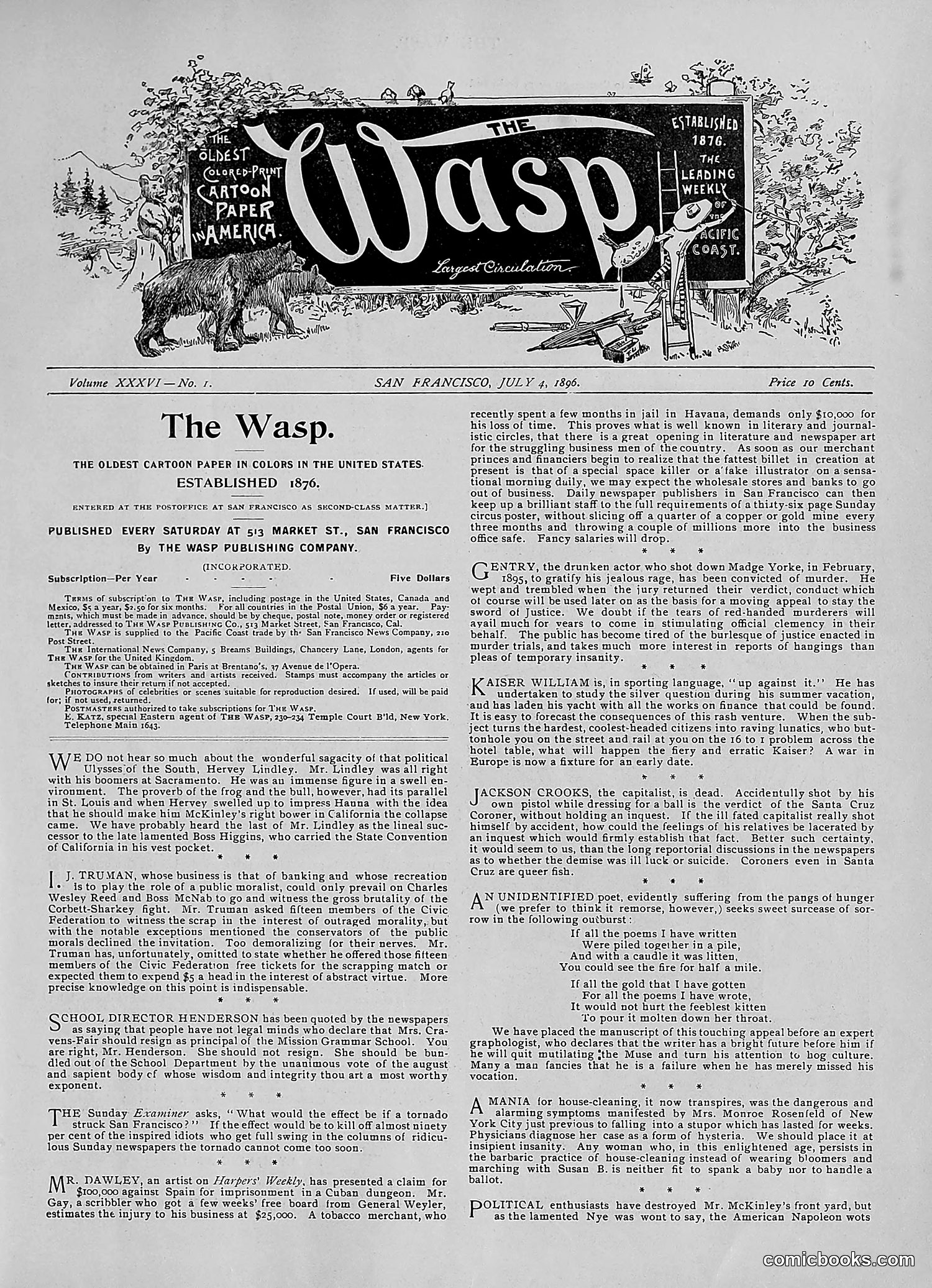 The Wasp — 1896 — page 514 of 1082