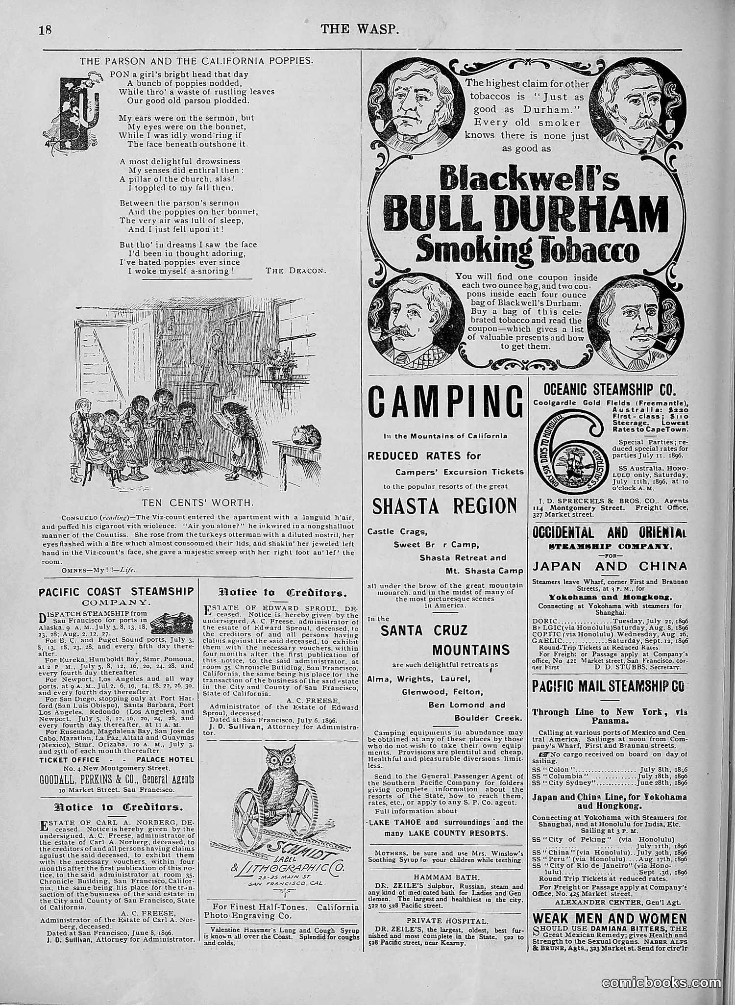 The Wasp — 1896 — page 549 of 1082