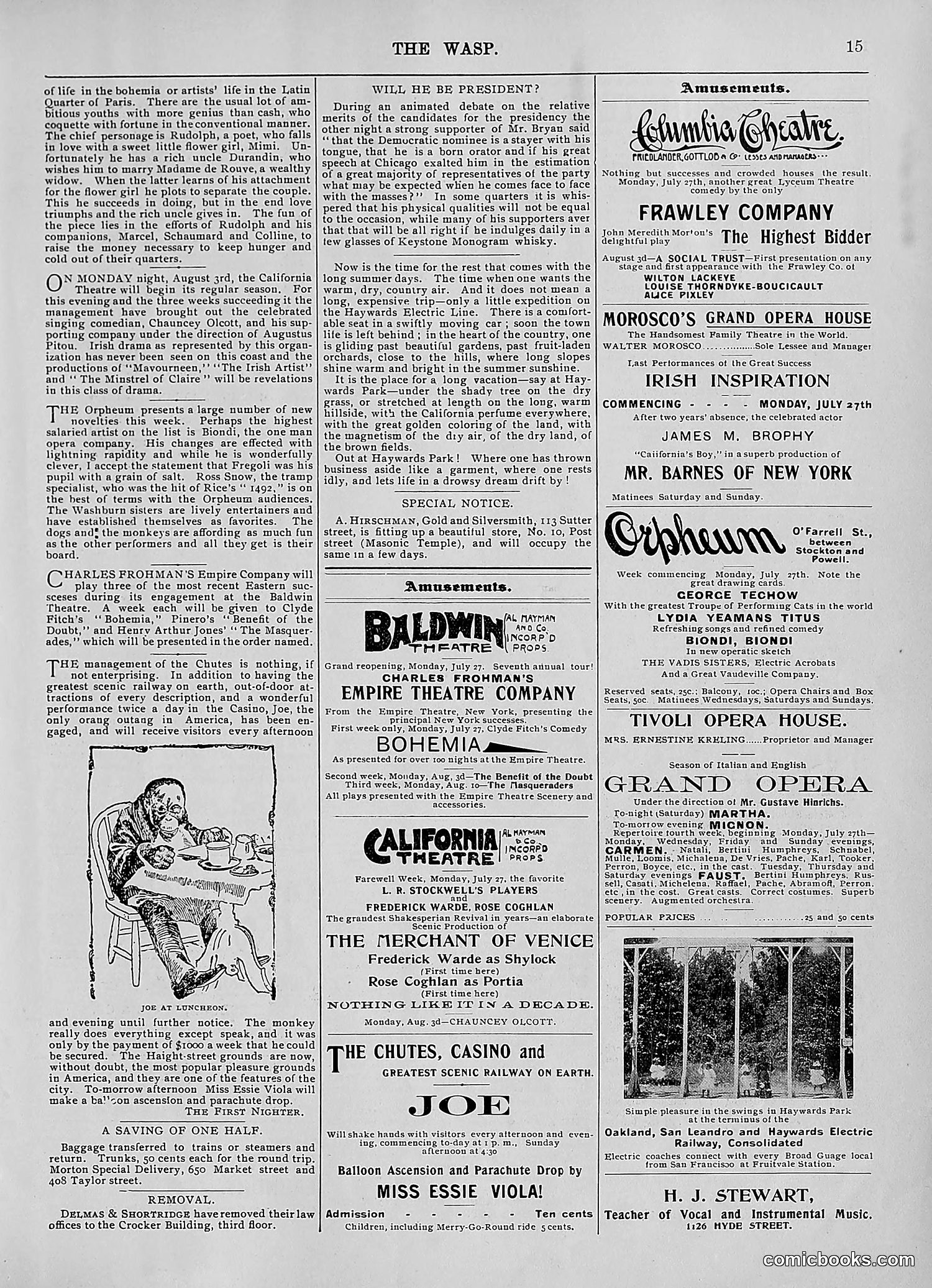 The Wasp — 1896 — page 586 of 1082