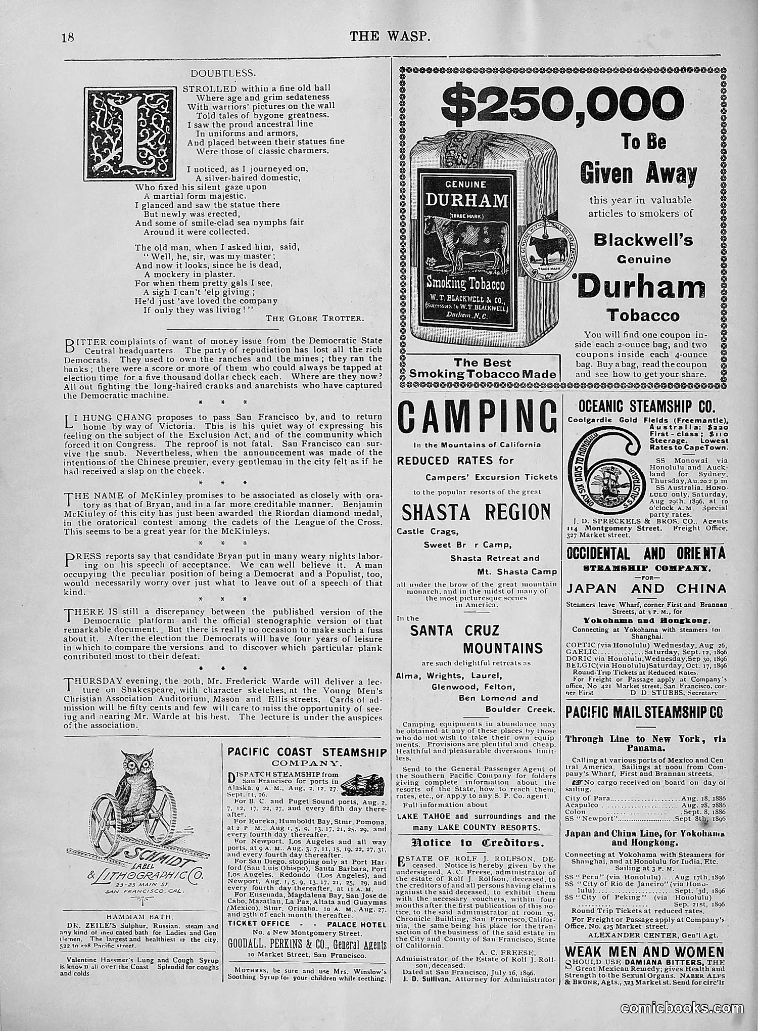 The Wasp — 1896 — page 649 of 1082