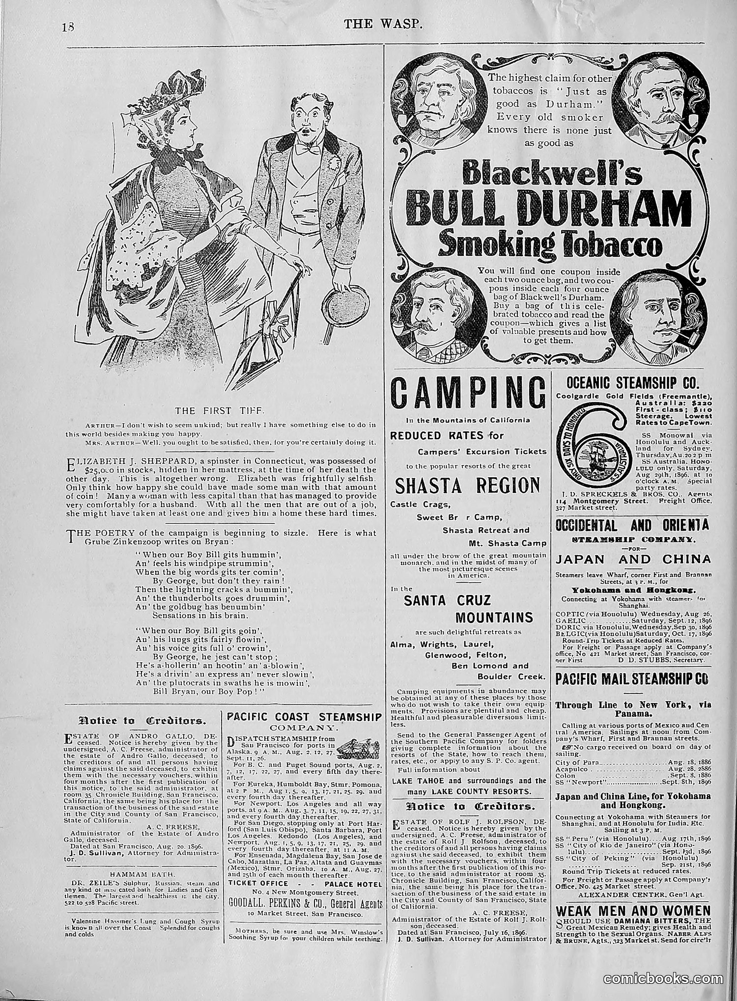 The Wasp — 1896 — page 669 of 1082